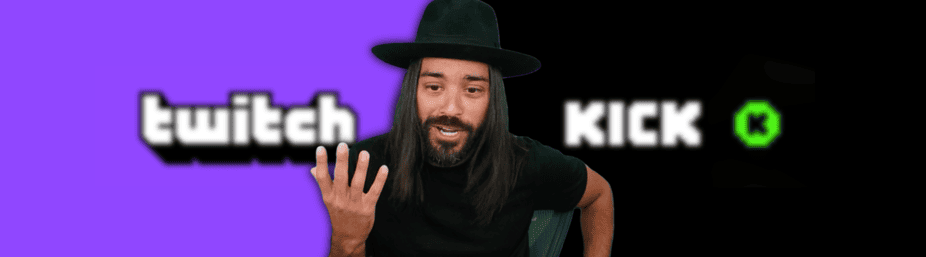 Streamer Roshtein avec Twitch et Kick